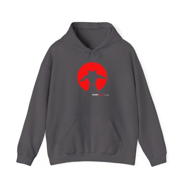 Unisex Heavy Blend Hooded Sweatshirt – Showgoat Design in Red - Image 25