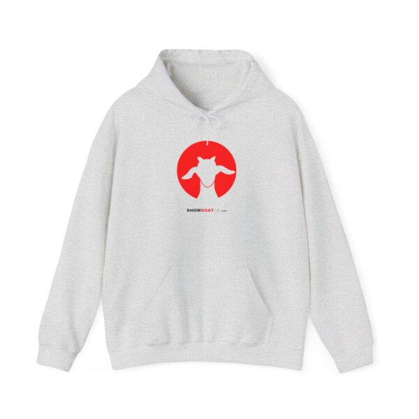 Copy of Unisex Heavy Blend Hooded Sweatshirt - Showgoat Design in Red - Image 5