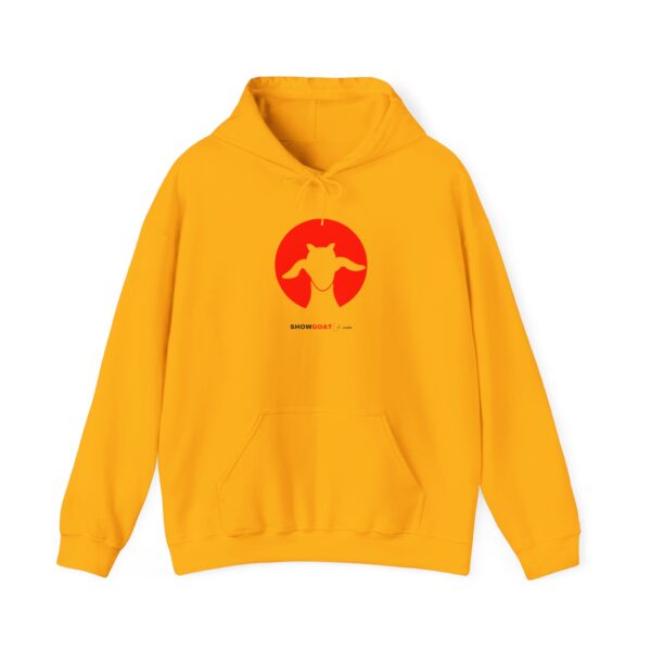 Copy of Unisex Heavy Blend Hooded Sweatshirt - Showgoat Design in Red - Image 17