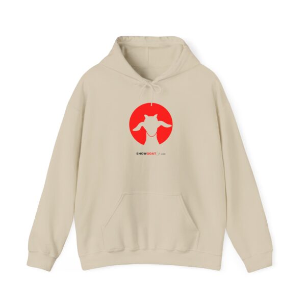 Copy of Unisex Heavy Blend Hooded Sweatshirt - Showgoat Design in Red - Image 9