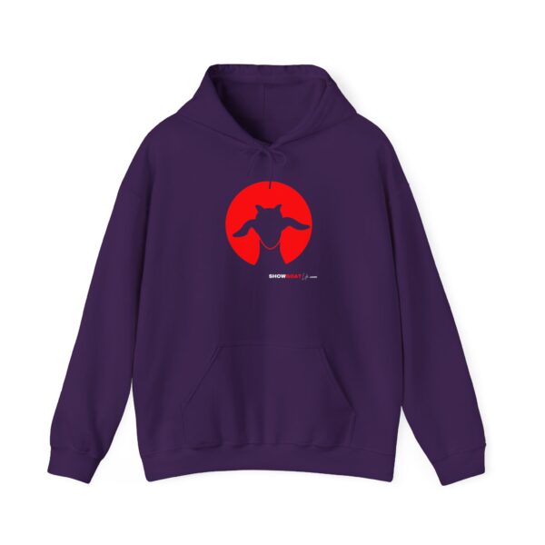 Unisex Heavy Blend Hooded Sweatshirt – Showgoat Design in Red - Image 37