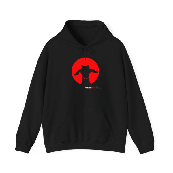 Unisex Heavy Blend Hooded Sweatshirt – Showgoat Design in Red