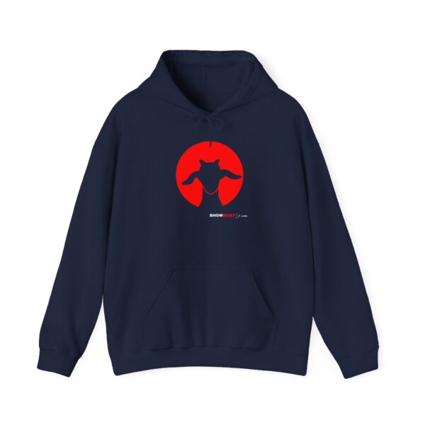 Unisex Heavy Blend Hooded Sweatshirt – Showgoat Design in Red - Image 29