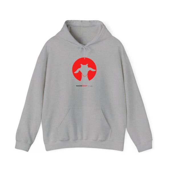 Copy of Unisex Heavy Blend Hooded Sweatshirt - Showgoat Design in Red - Image 13